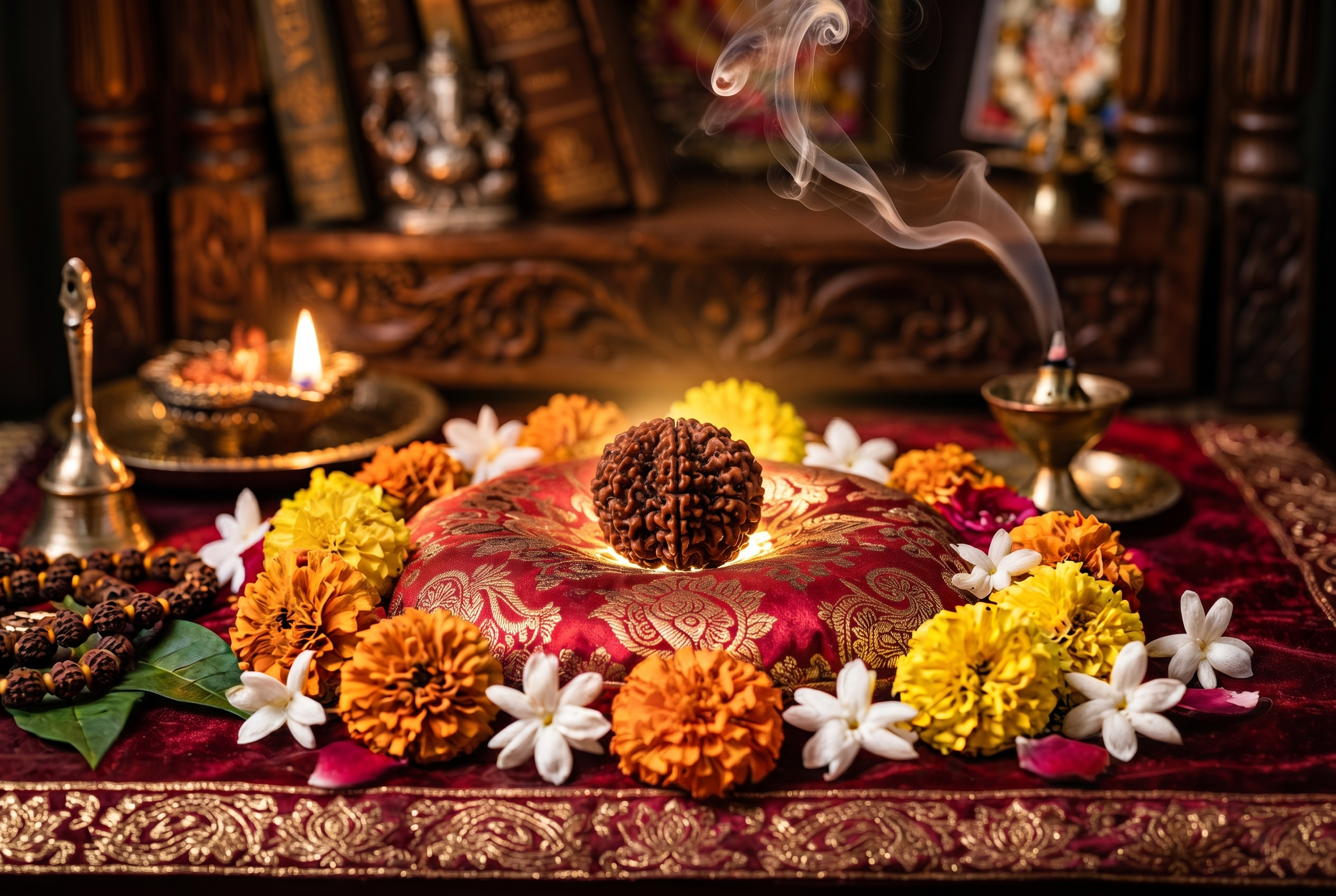How to Energize and Wear Rudraksha for the First Time