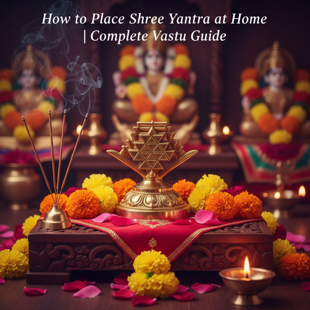 How to Place Shree Yantra at Home | Complete Vastu Guide - ManiMonk