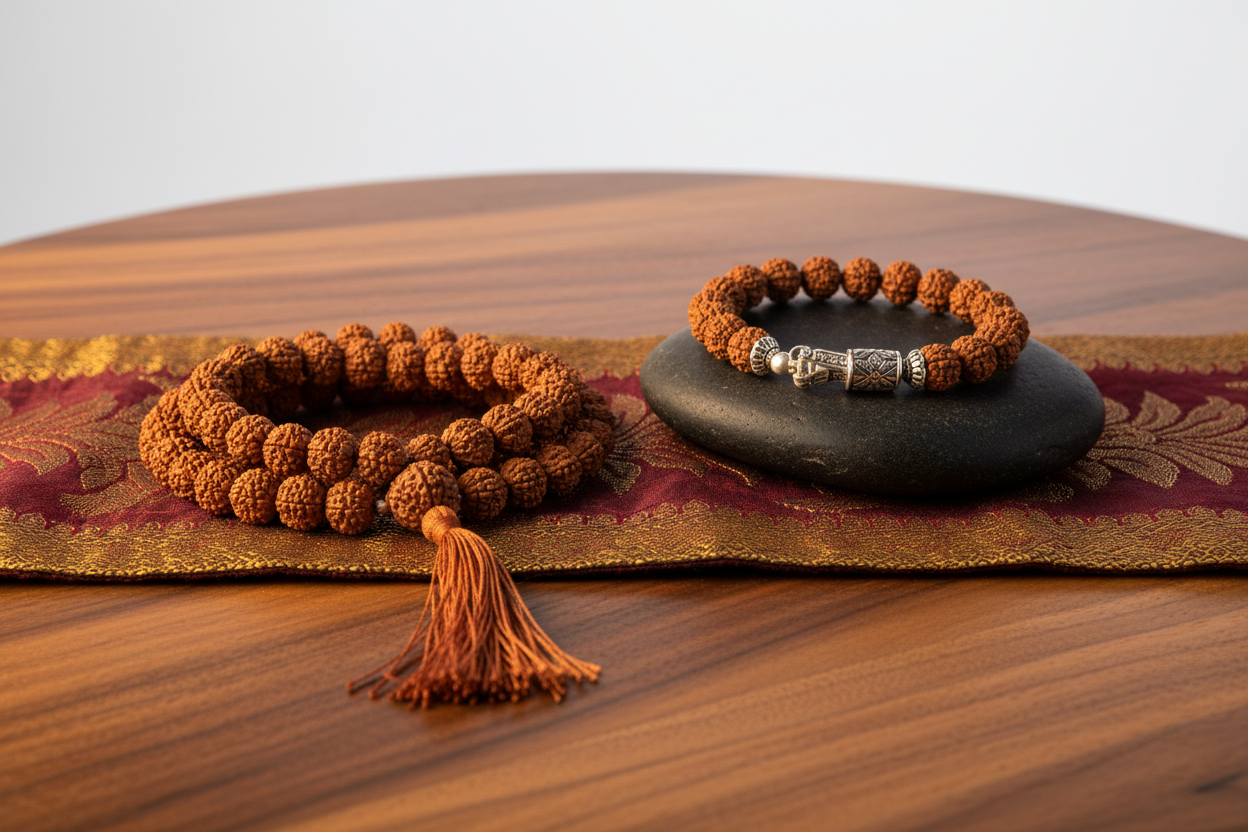 Rudraksha Mala vs Rudraksha Bracelet: Which is Right for You?