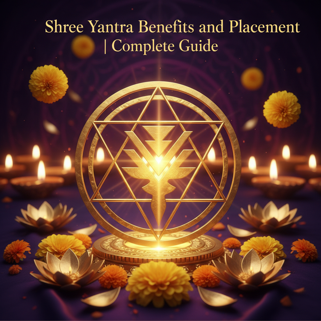 Shree Yantra Benefits and Placement | Complete Guide - ManiMonk