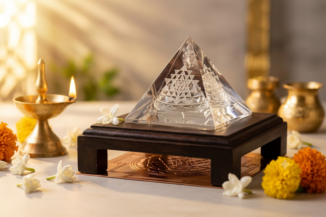 Shree Yantra Placement Guide: Correct Direction for Home and Office - ManiMonk