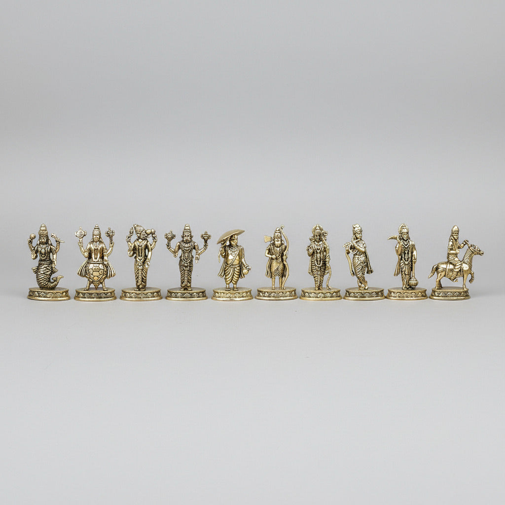 Dashavatar Ashtadhatu Idols Set