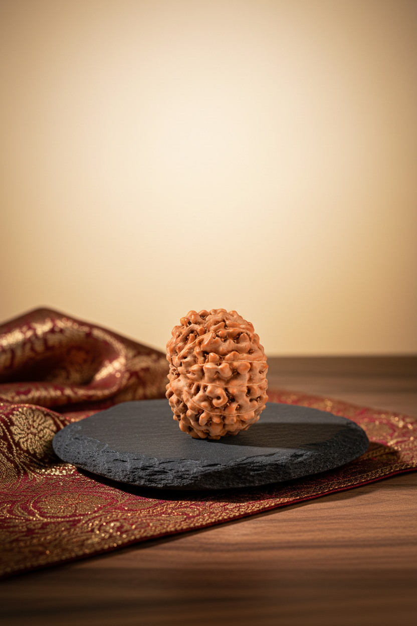 10 Mukhi Premium Java Indonesian Rudraksha Bead 18mm | Large - ManiMonk
