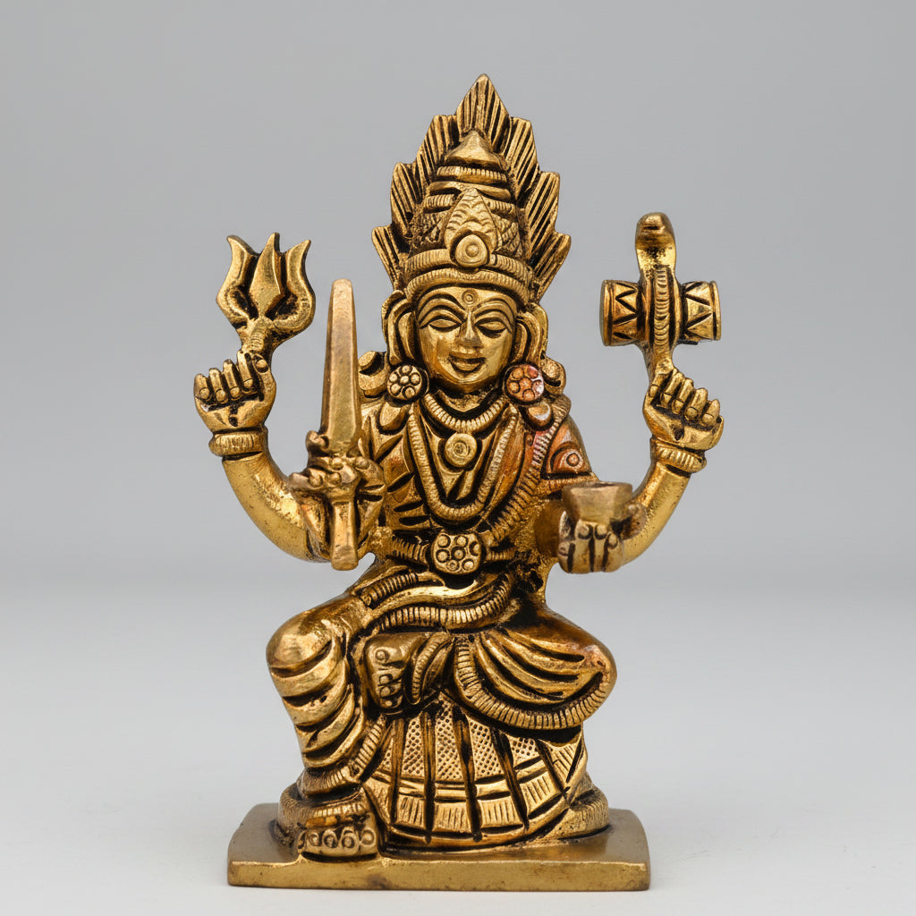 Maa Karu Mariamman Brass Statue