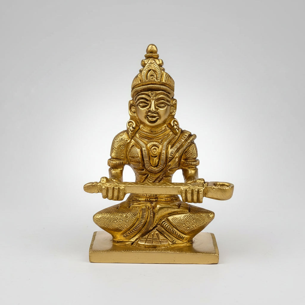 Brass Annapurna Devi Idol