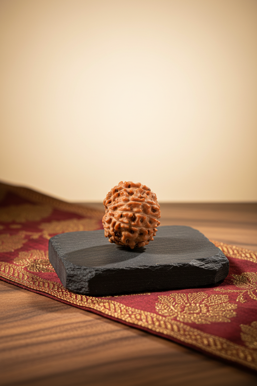 11 Mukhi Rudraksha Bead 15mm Java | Ekadash Rudra | Small - ManiMonk