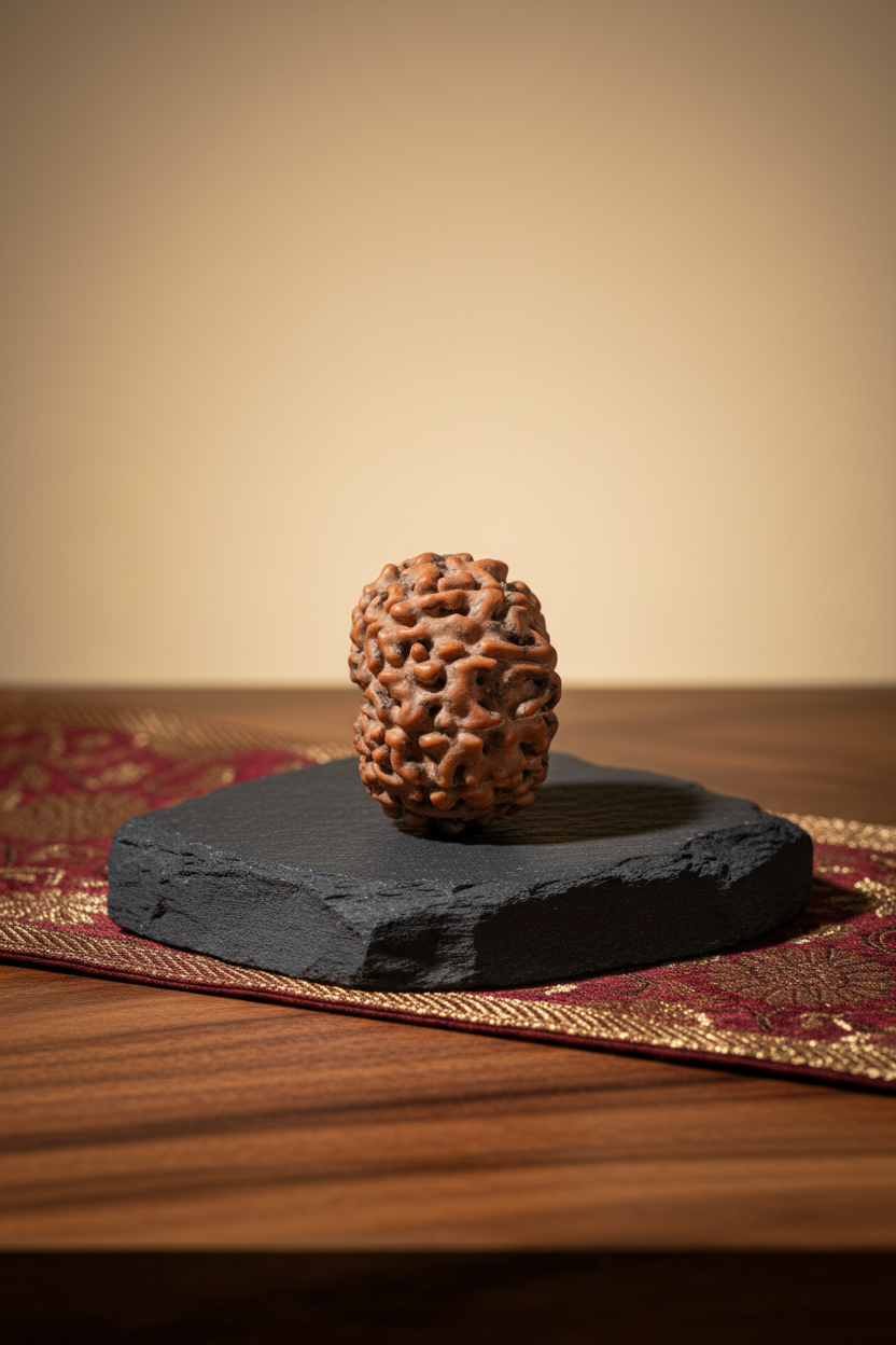 11 Mukhi Rudraksha 21mm Collector Luxury Product Photography