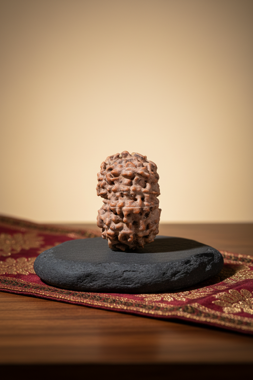 11 Mukhi Rudraksha 22mm Collector Luxury Product Photography