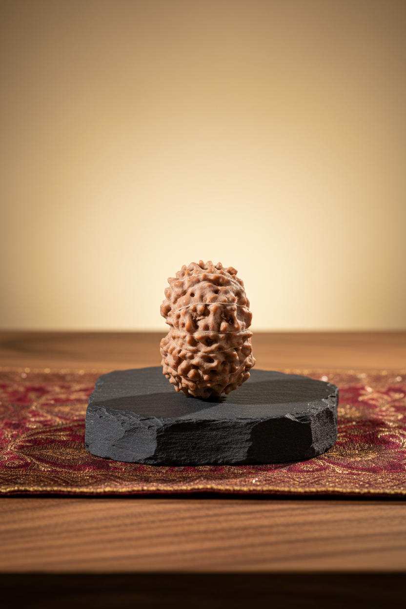 11 Mukhi Rudraksha 22mm Collector Luxury Product Photography