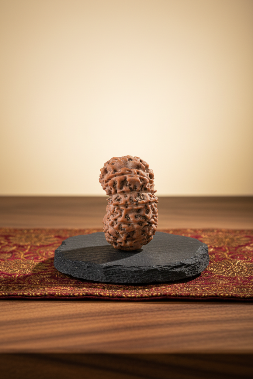 11 Mukhi Rudraksha 22mm Collector Luxury Product Photography