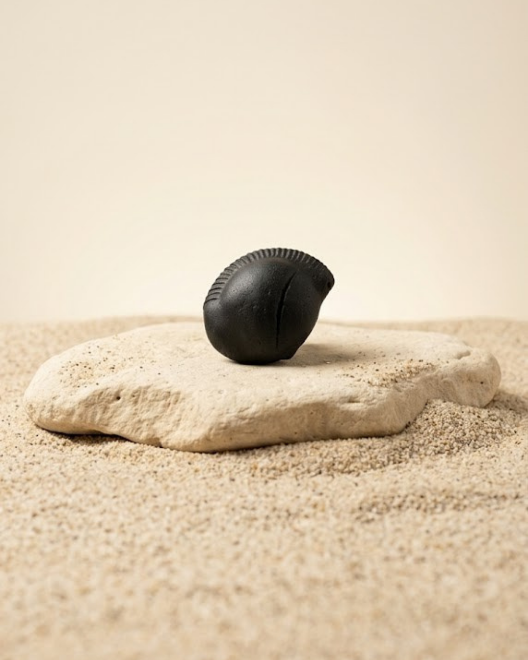 Shiva and Parivar Shaligram Shila - Original Sacred Stone - ManiMonk