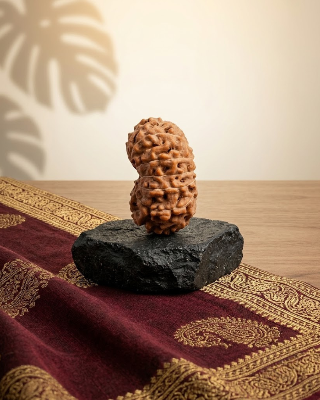 Premium Java Indonesian 13 Mukhi Rudraksha Bead - 20 mm Large - ManiMonk