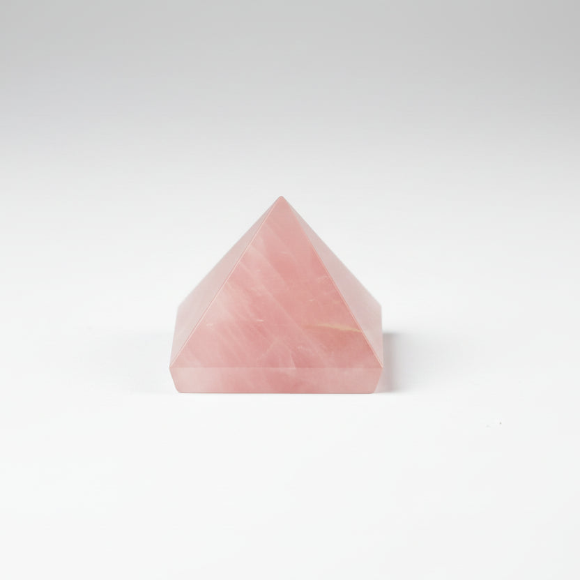 Rose Quartz Pyramid-Set of 16