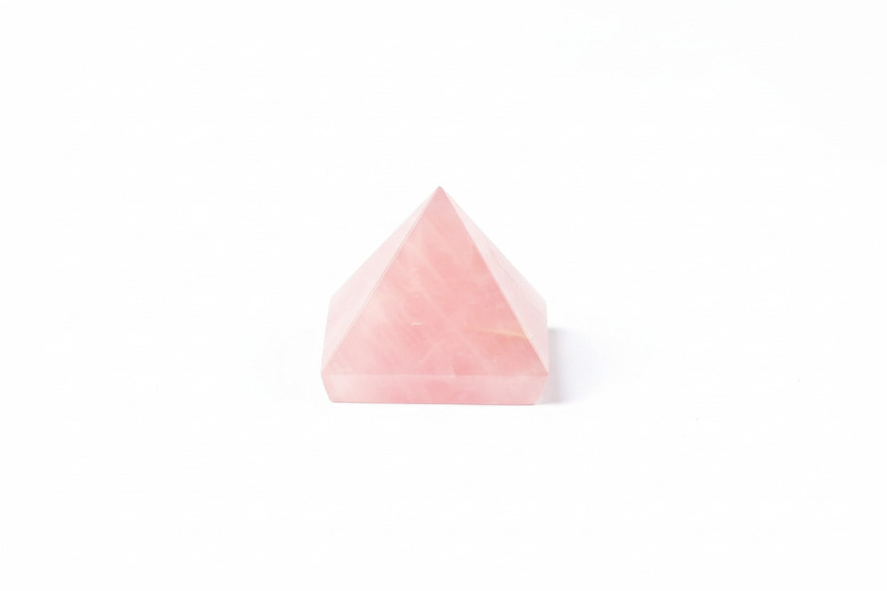 Rose Quartz Pyramid-One Piece