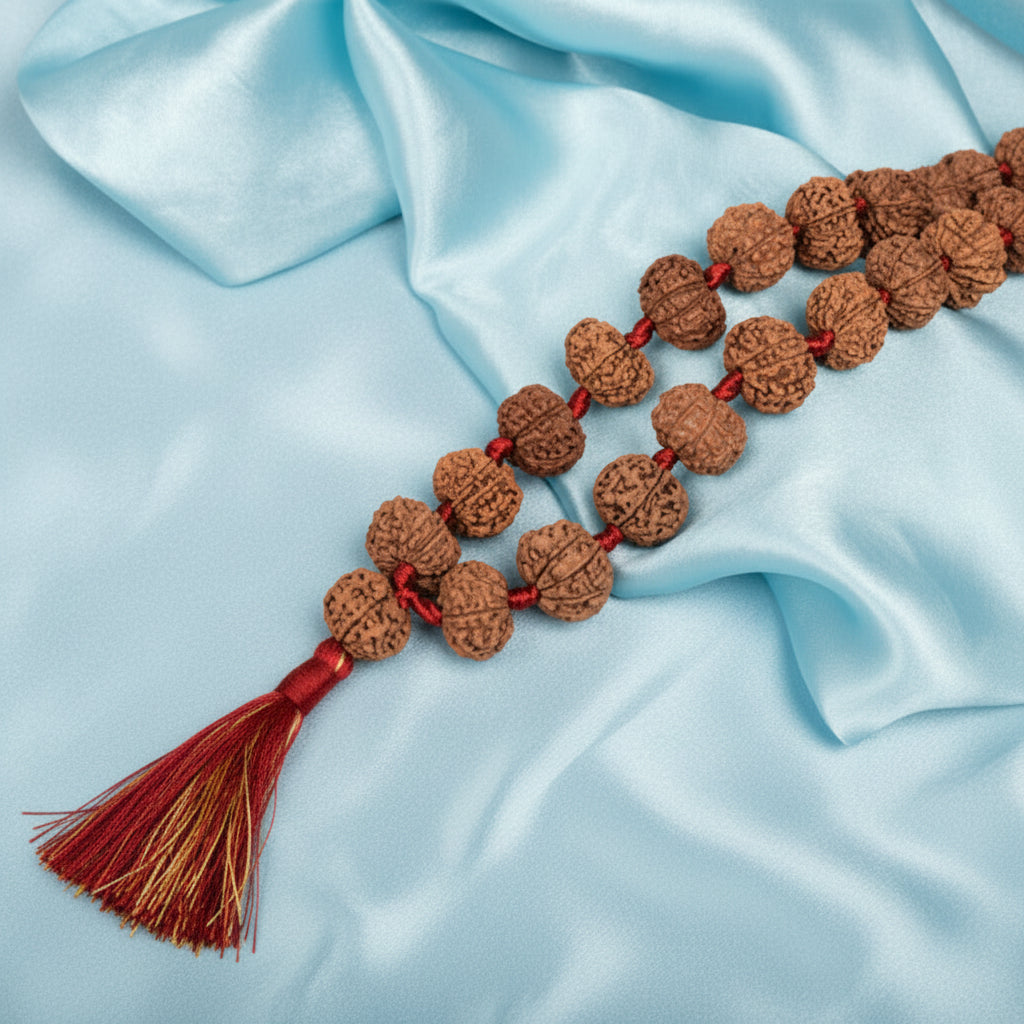 12 Mukhi Nepali Rudraksha Kantha Mala