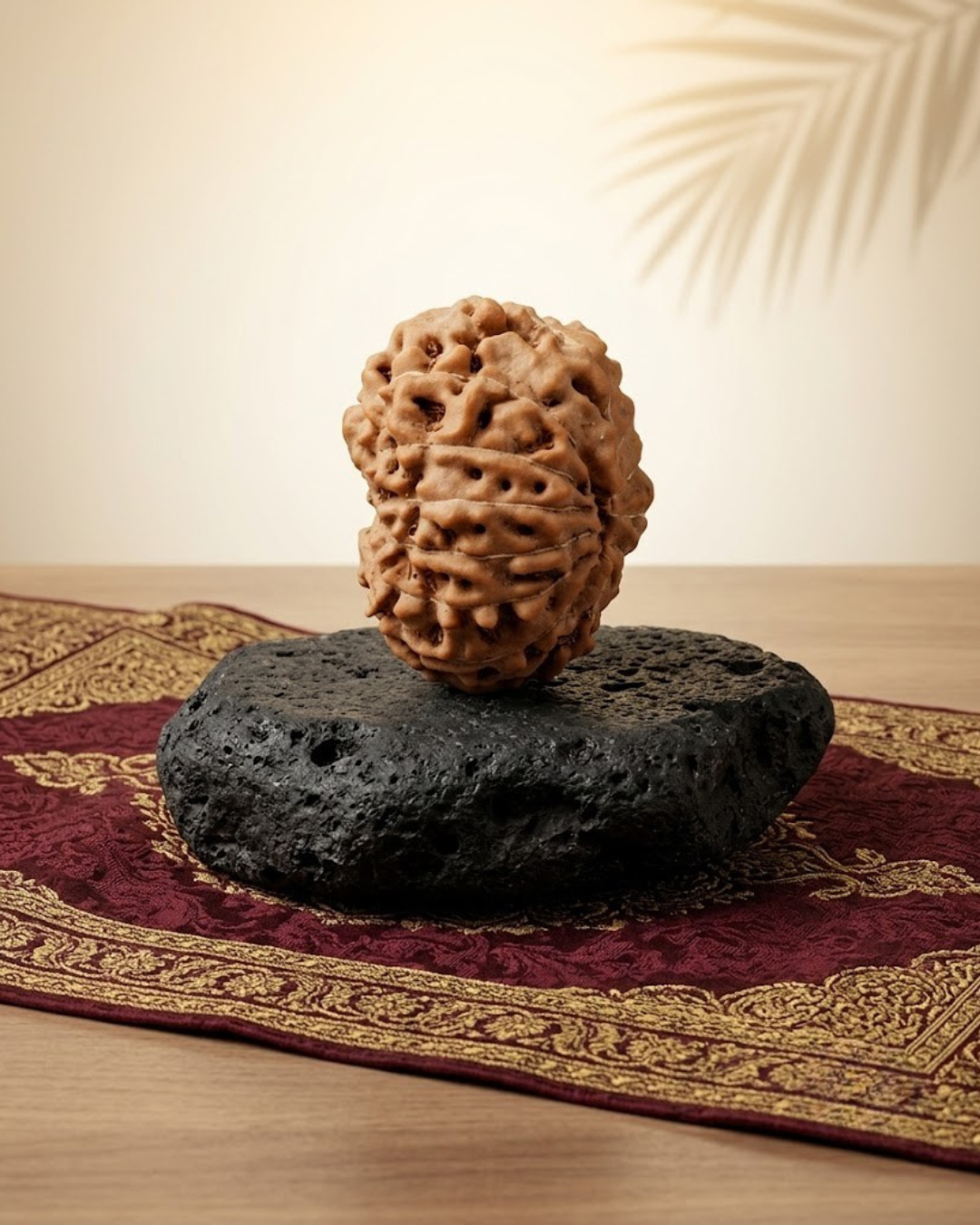 13 Mukhi Premium Java Indonesian Rudraksha Bead 19 mm Large - ManiMonk