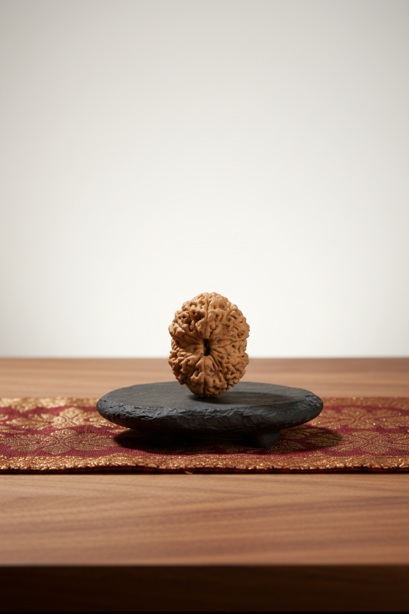 14 Mukhi Rudraksha Bead Vertical - Original Product