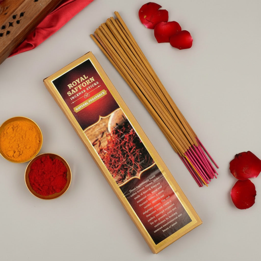 Royal Saffron Masala Incense Sticks