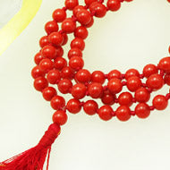 Coral Mala (6 mm)