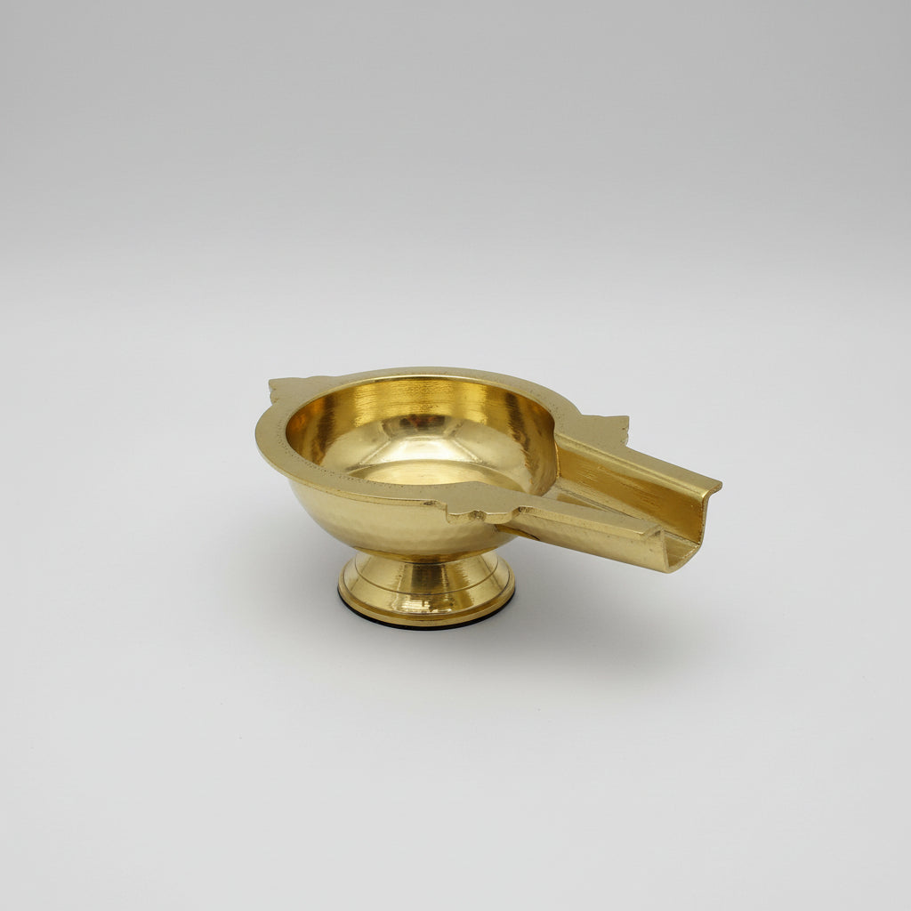 Brass Abhishek Tray-16 inches