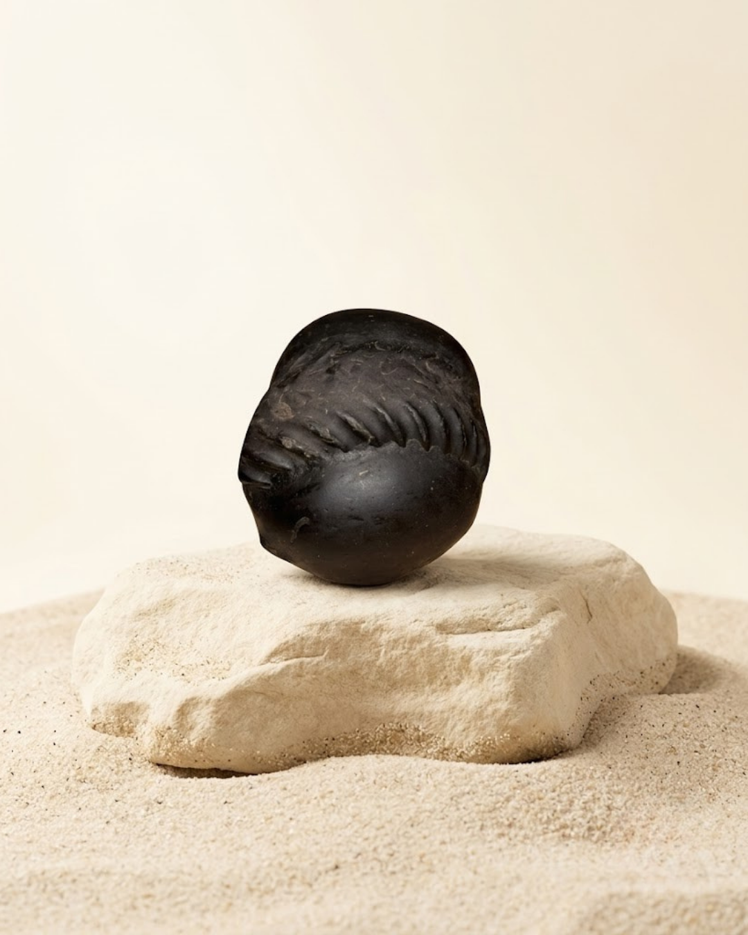 Kurma Vishnu Shaligram Shila - Original Sacred Stone - ManiMonk