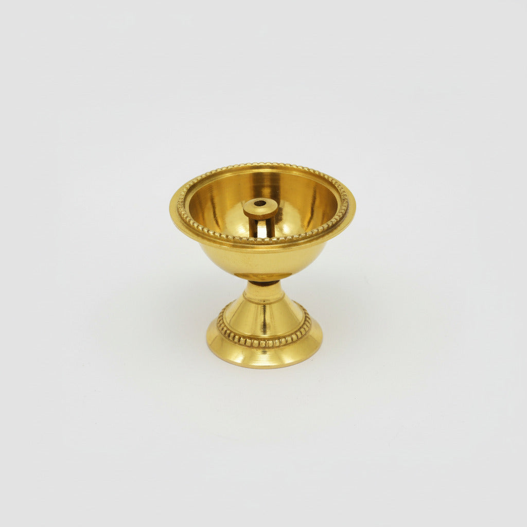 Glittering Diya-Gold Finish