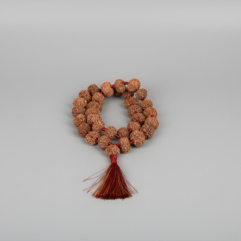 15 Mukhi Nepali Rudraksha Kantha Mala