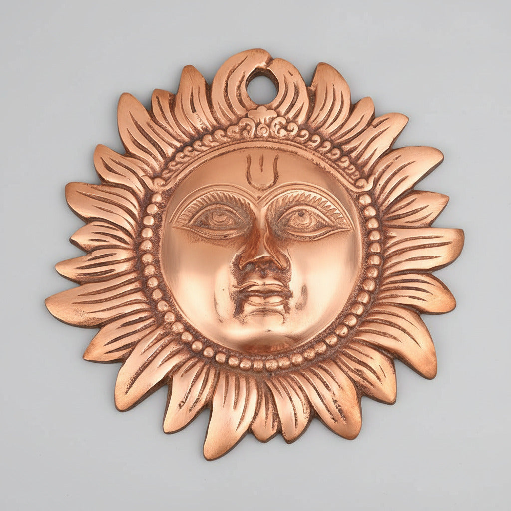 Sun Artifact for Vastu in copper