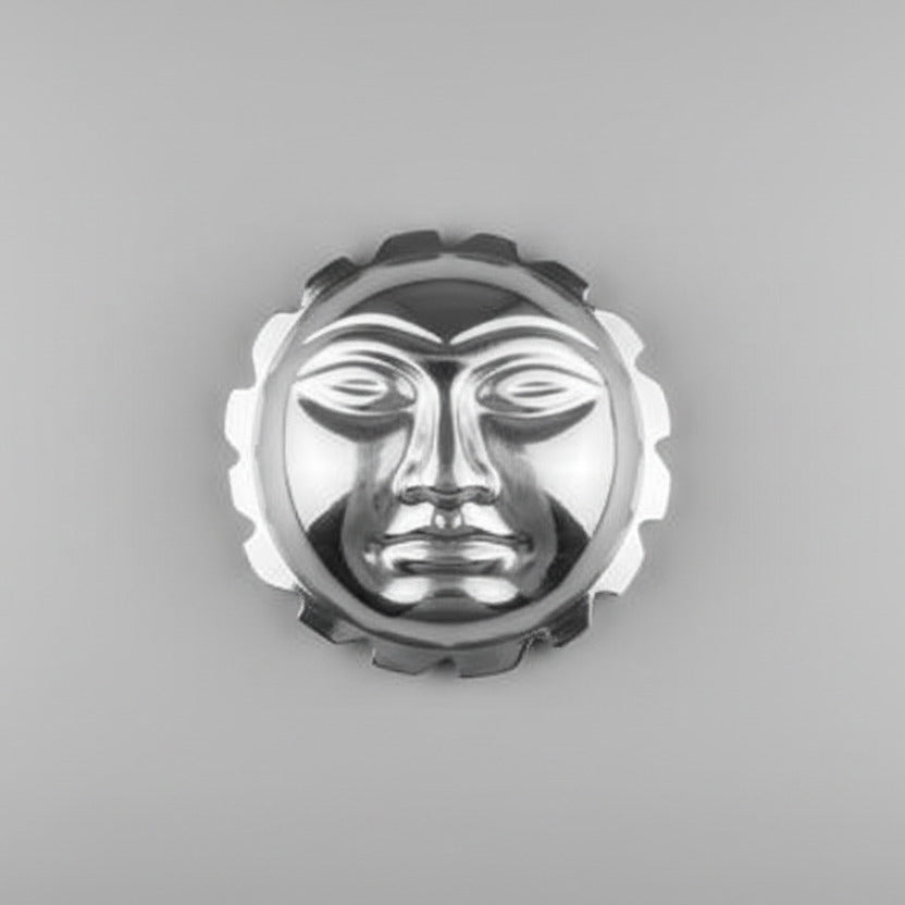 Surya Face in Crystal - 30 to 35 gms