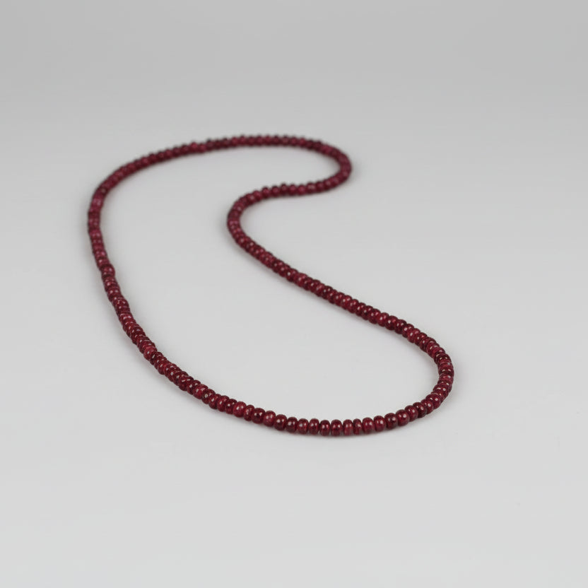 Natural Ruby Necklace-125 Carats