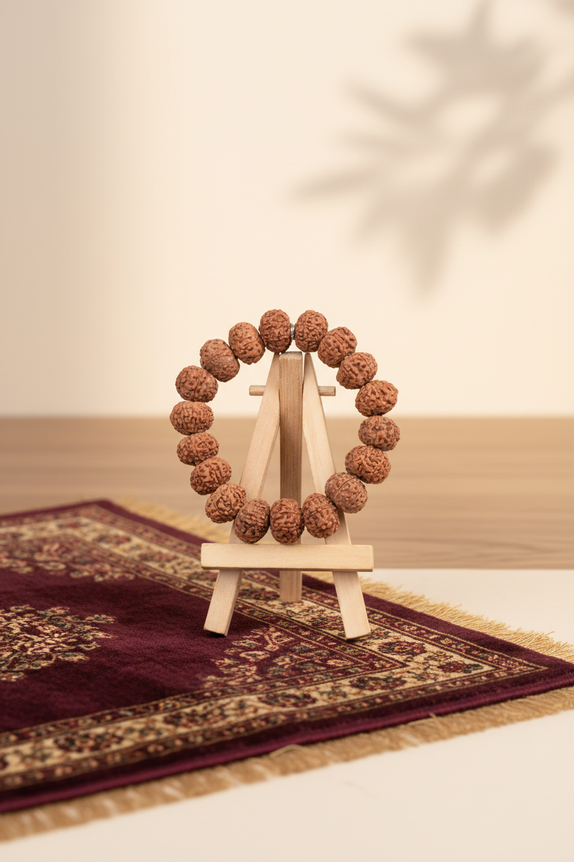 9 Mukhi Rudraksha Bracelet | Original Lab Certified | ManiMonk