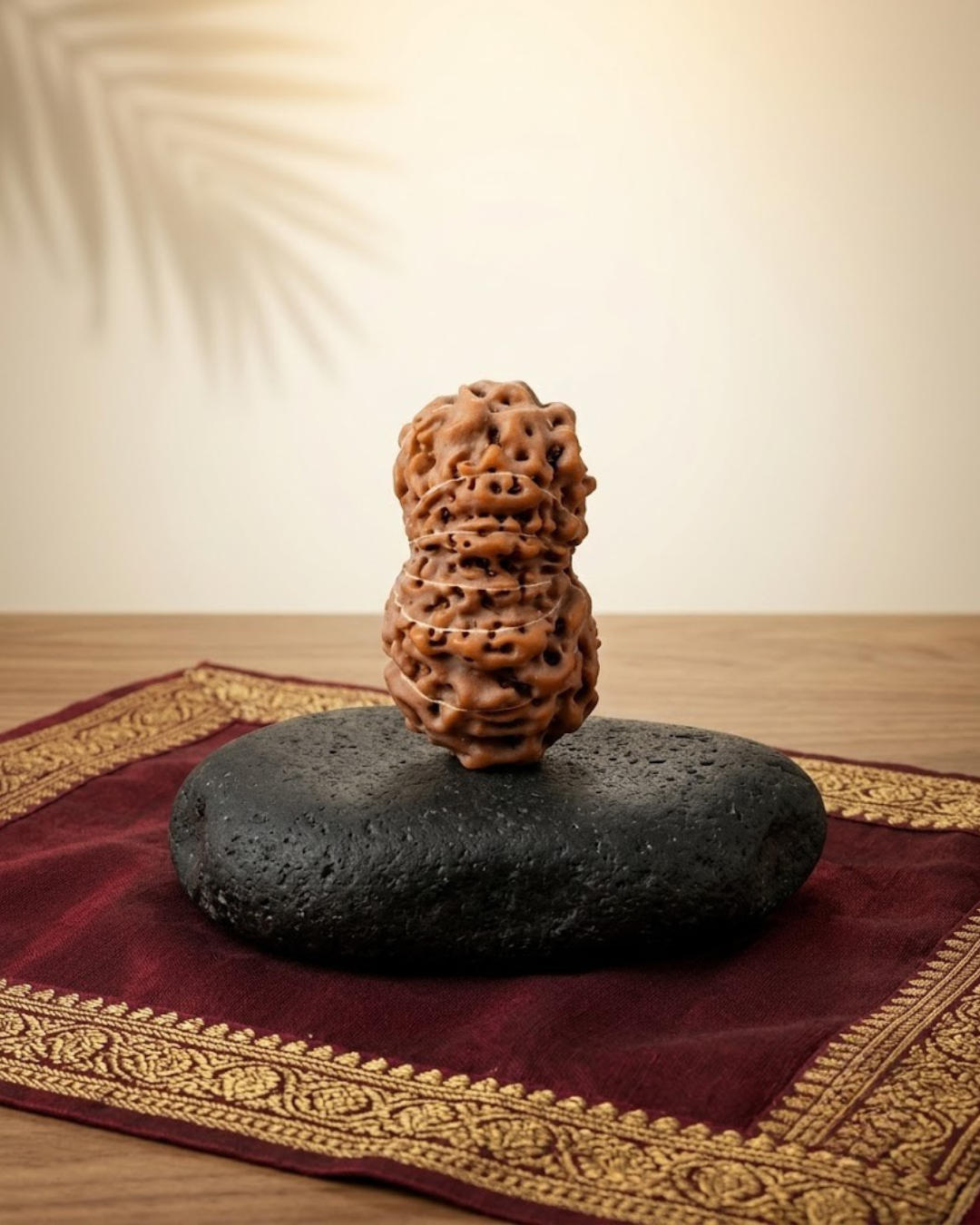 Premium Java Indonesian 13 Mukhi Rudraksha Bead - 23 mm Super Collector Grade - ManiMonk