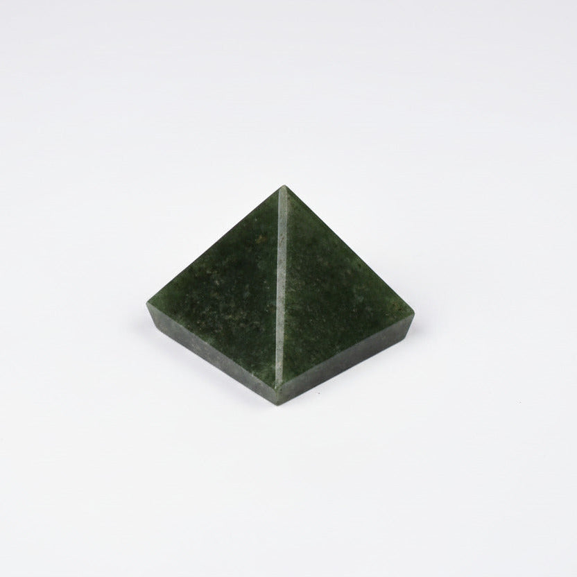 Green Jade Pyramid-Set of 4