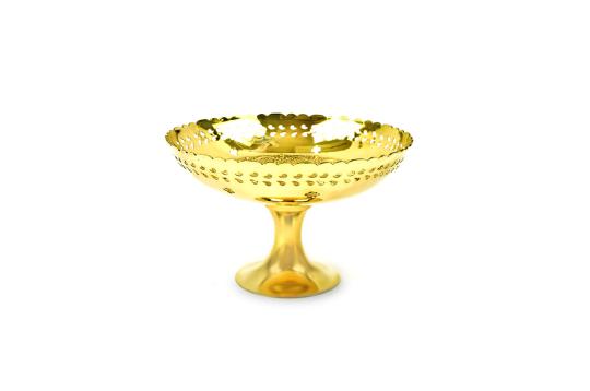 Flower Basket In Brass