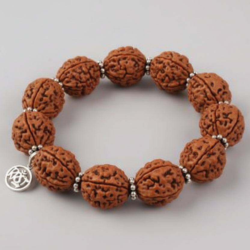 3 Mukhi Mahajwala Bracelet-Collector-Woolen Spacers