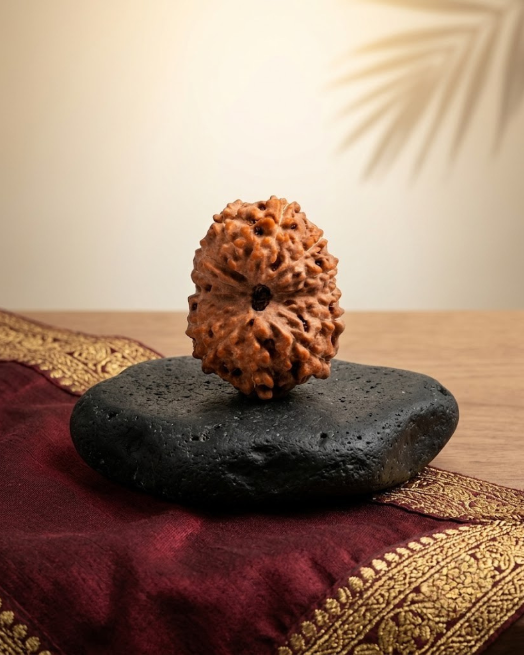 Premium Java Indonesian 13 Mukhi Rudraksha Bead - 21 mm Collector - ManiMonk