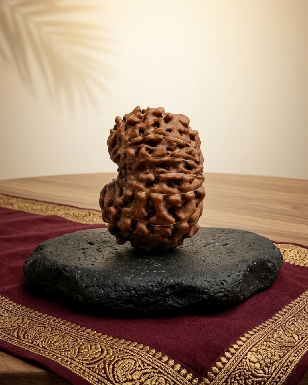 Premium Java Indonesian 13 Mukhi Rudraksha Bead - 21 mm Collector - ManiMonk