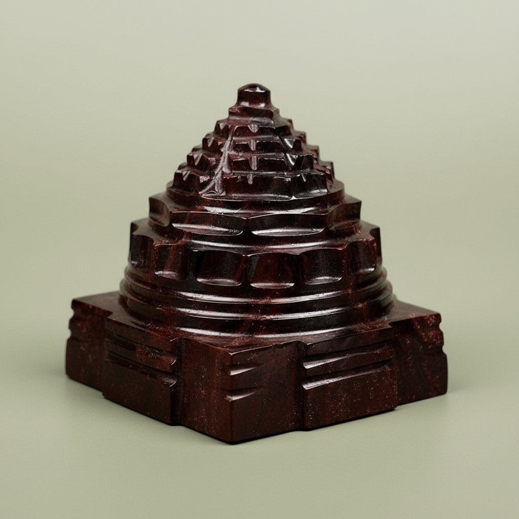 Red Tiger Eye Shree Yantra - 270 gms