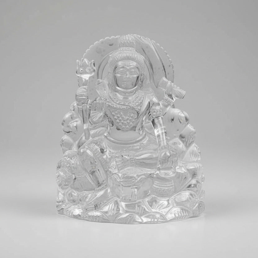 Sphatik Shiva Idol - 470 gms