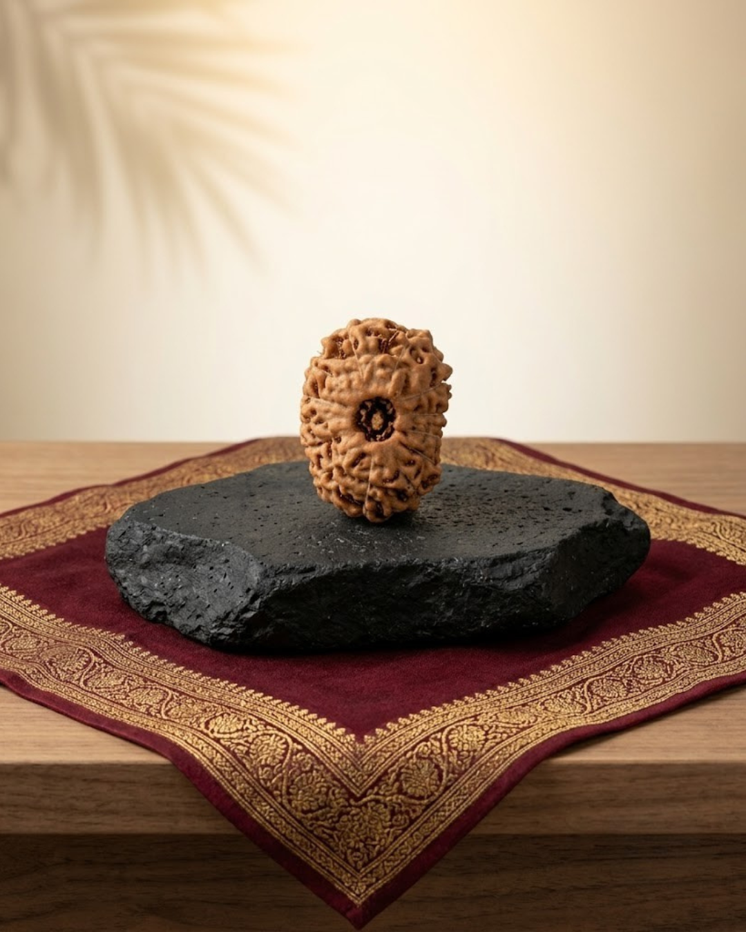 Premium Java Indonesian 13 Mukhi Rudraksha Bead - 19 mm Large - ManiMonk