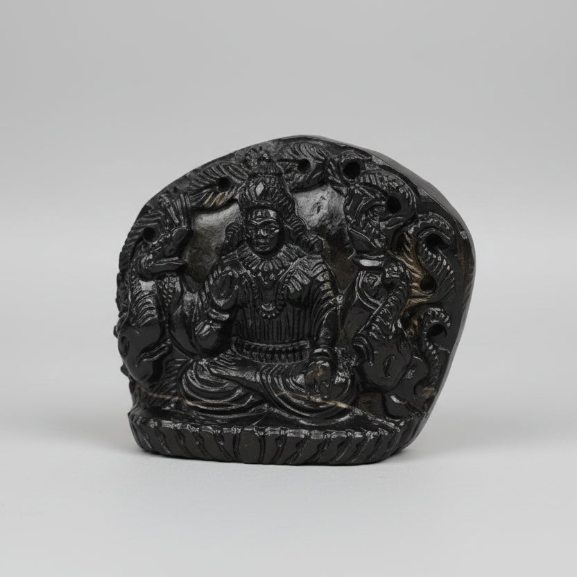 Gajalaxmi Shaligram Idol