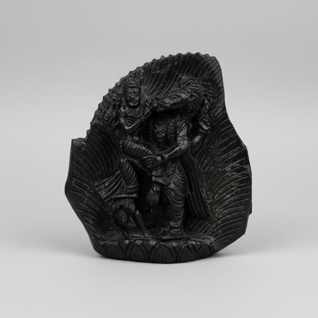 Laxmi Hayagreeva Shaligram Murti
