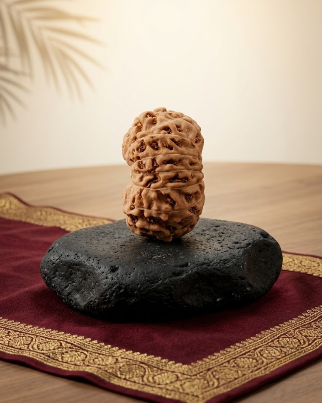 Premium Java Indonesian 13 Mukhi Rudraksha Bead - 19 mm Large - ManiMonk