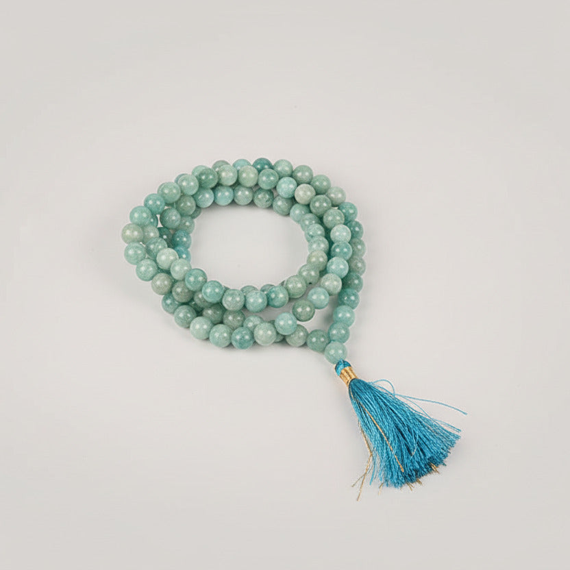 Amazonite Round Mala-10 mm
