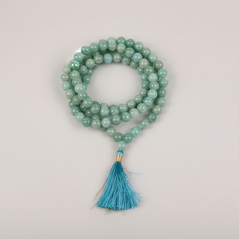 Amazonite Round Mala-10 mm