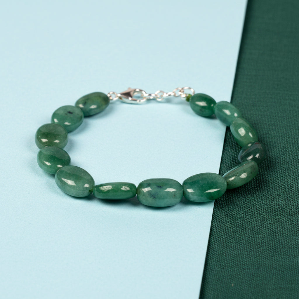 Emerald Oval Bracelet - 121.35 Carats