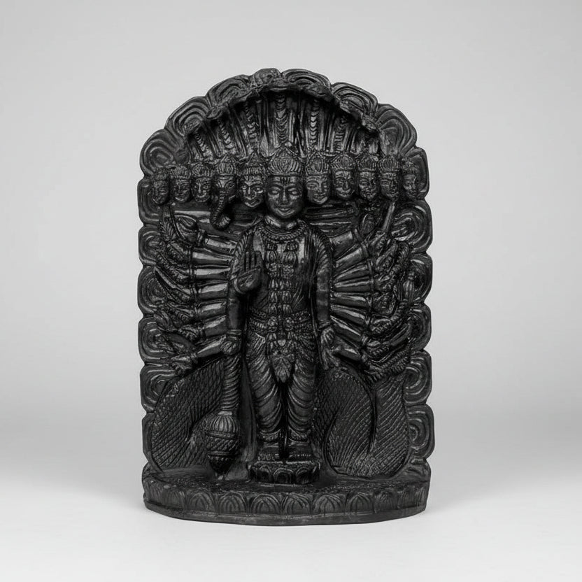 Virat Vishnu Vishvarupa Shaligram Idol