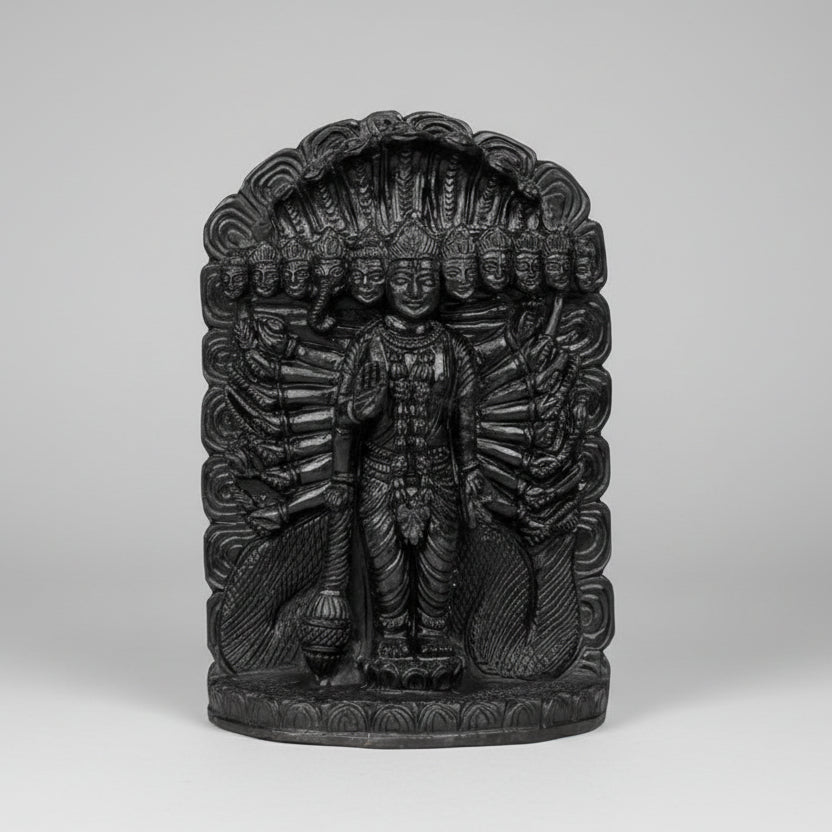 Virat Vishnu Vishvarupa Shaligram Idol