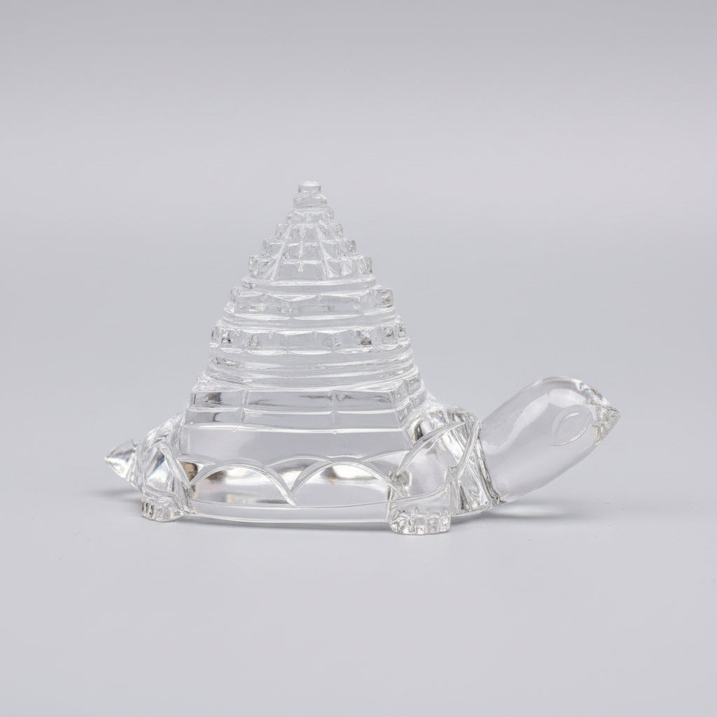 Sphatik Kurma Shree Yantra - 162 gms