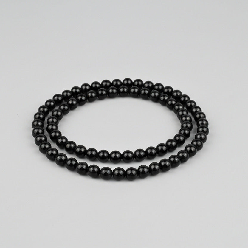 Black Tourmaline Mala-10 mm